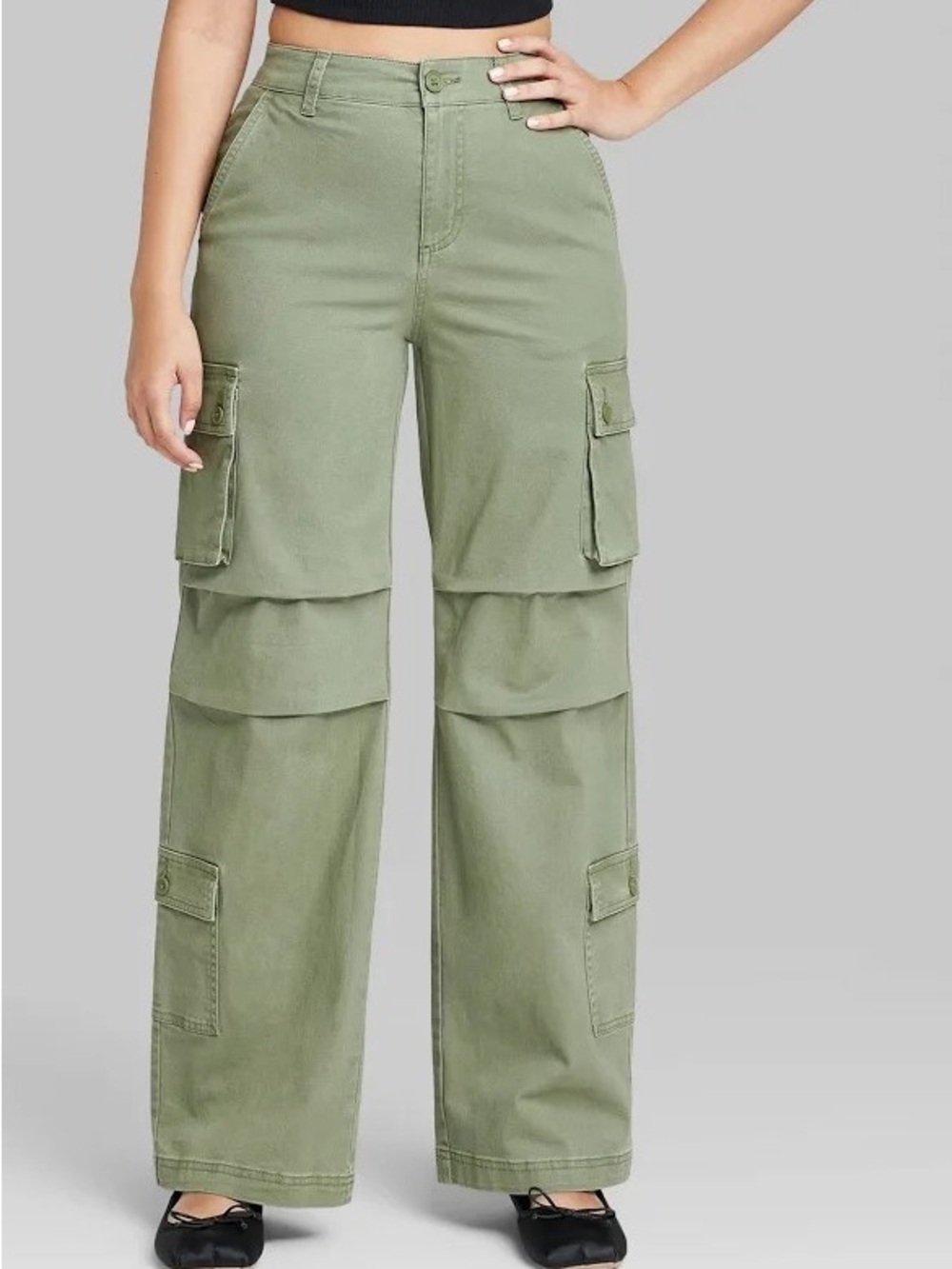wild fable high rise cargo pants
